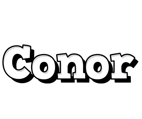 Conor snowing logo