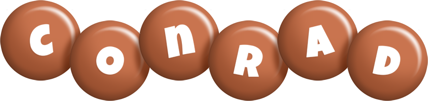 Conrad candy-brown logo