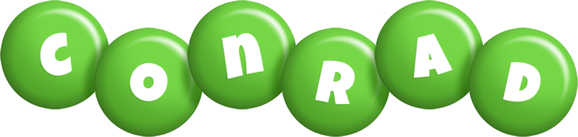 Conrad candy-green logo