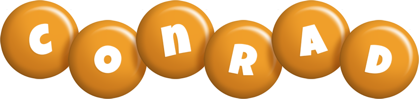 Conrad candy-orange logo