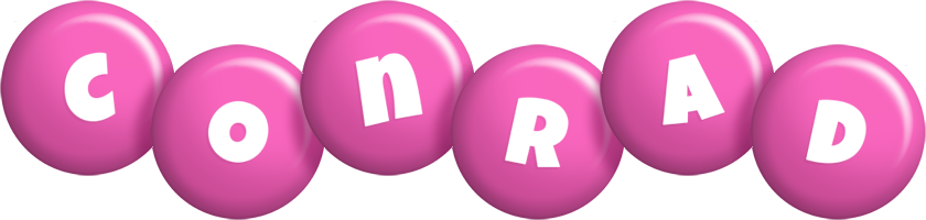 Conrad candy-pink logo