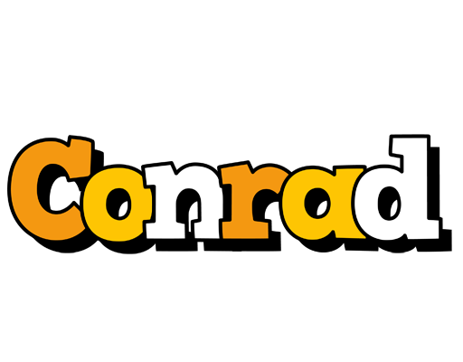 Conrad cartoon logo