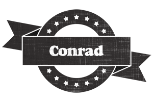 Conrad grunge logo