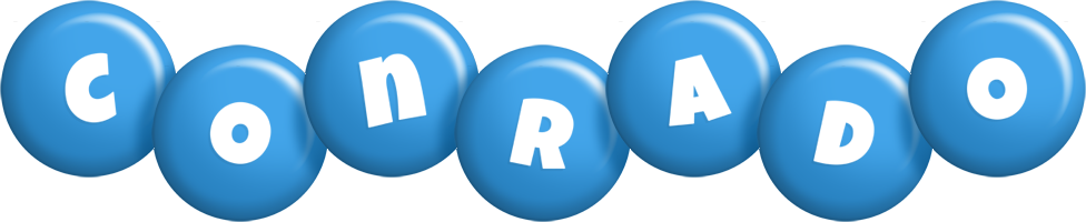 Conrado candy-blue logo