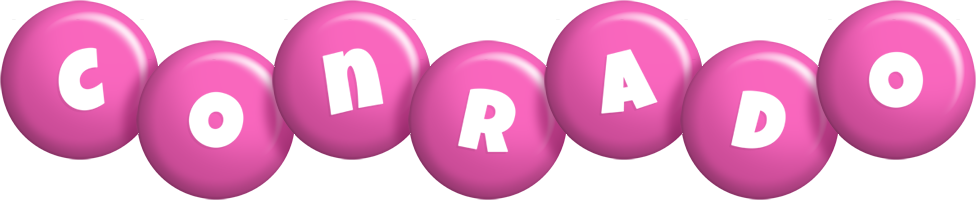 Conrado candy-pink logo
