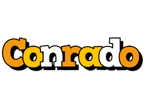 Conrado cartoon logo