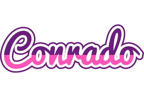 Conrado cheerful logo