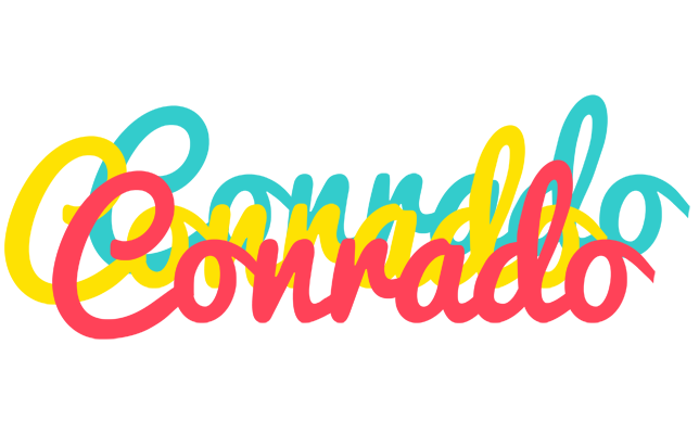Conrado disco logo