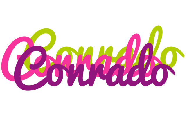 Conrado flowers logo