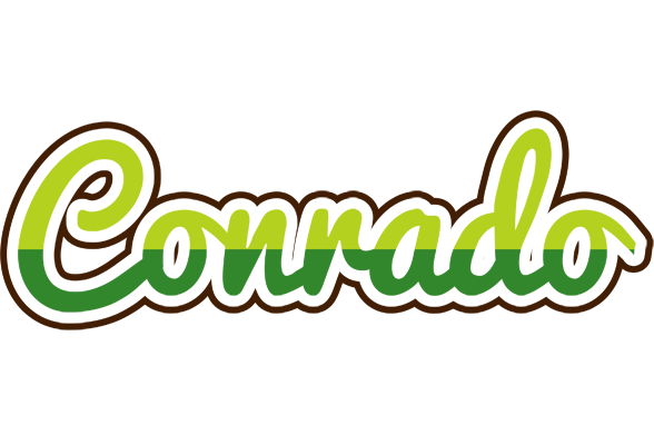 Conrado golfing logo