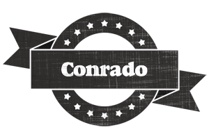 Conrado grunge logo