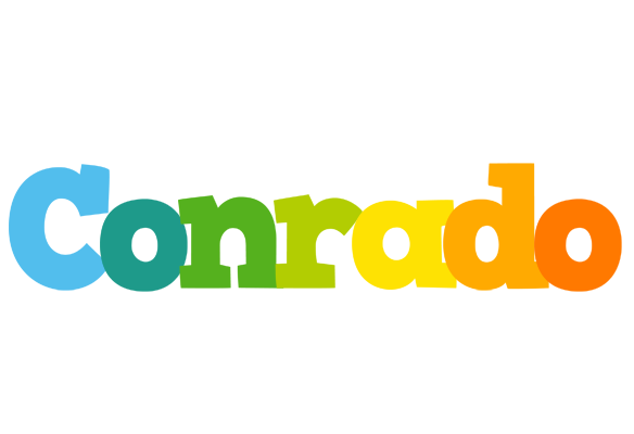 Conrado rainbows logo