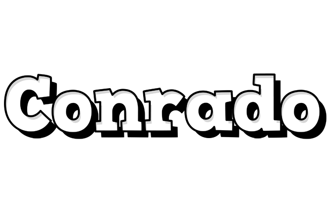 Conrado snowing logo