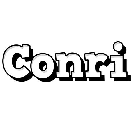 Conri snowing logo