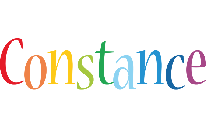 Constance birthday logo