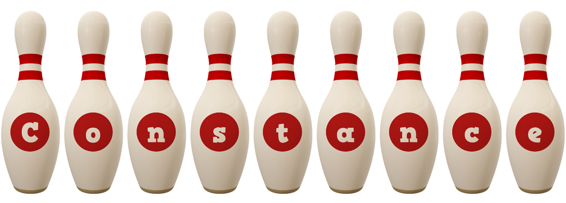 Constance bowling-pin logo