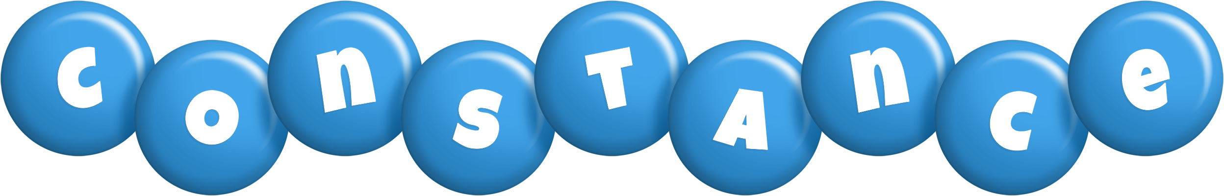 Constance candy-blue logo