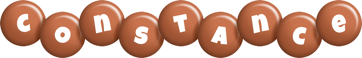 Constance candy-brown logo