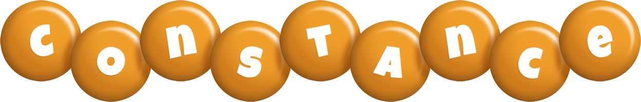 Constance candy-orange logo