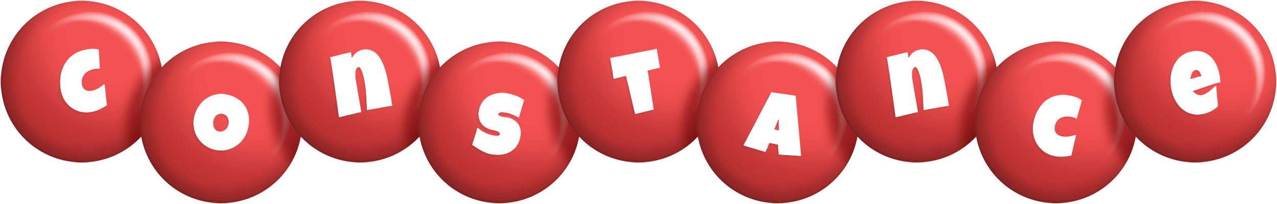 Constance candy-red logo