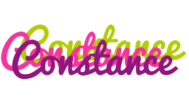 Constance flowers logo