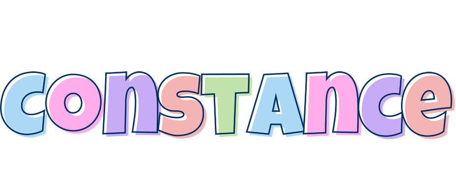 Constance pastel logo
