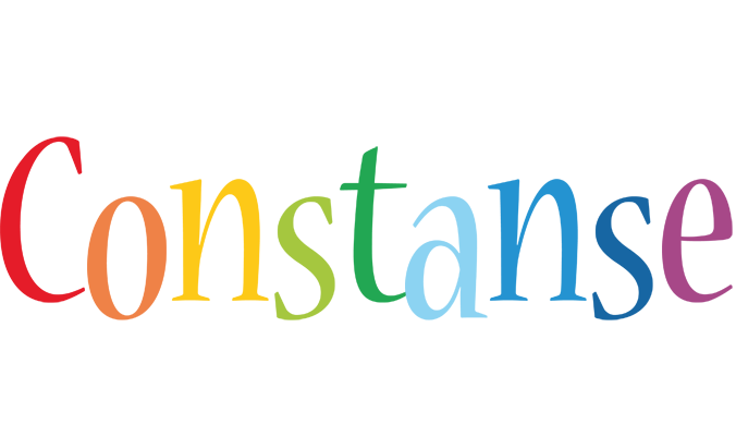 Constanse birthday logo