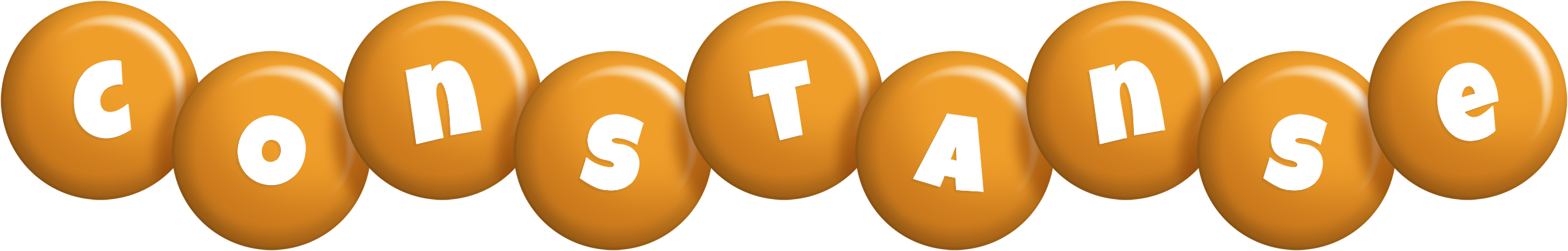 Constanse candy-orange logo