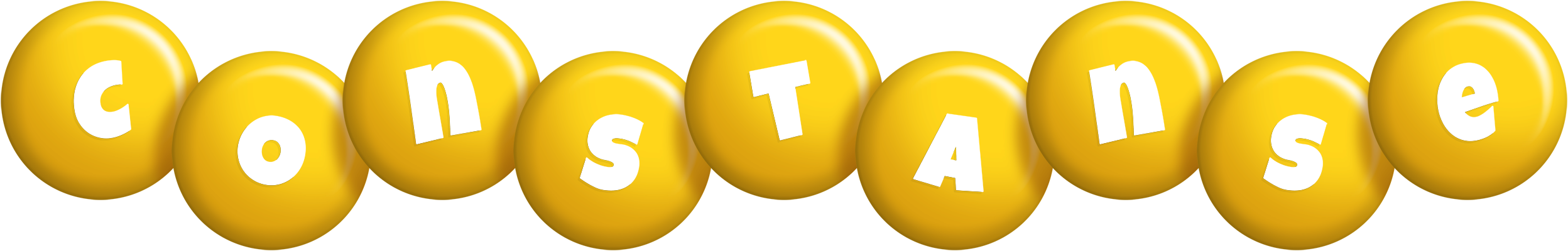 Constanse candy-yellow logo