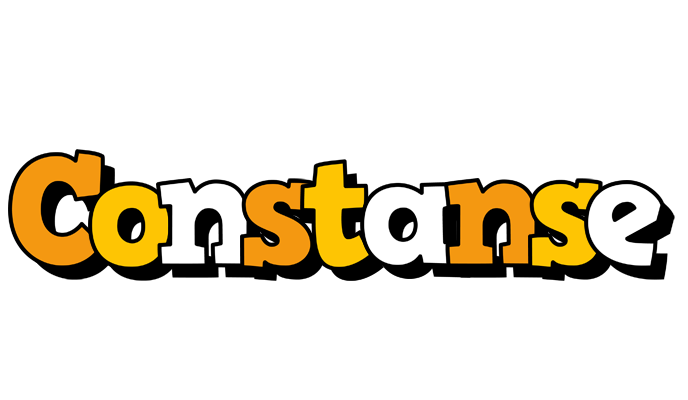 Constanse cartoon logo