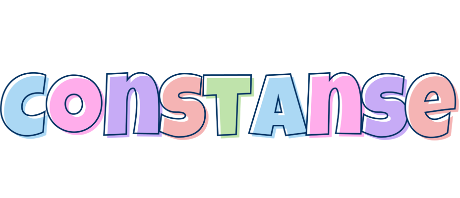 Constanse pastel logo