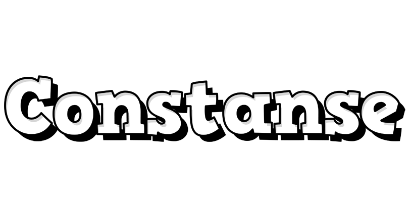 Constanse snowing logo