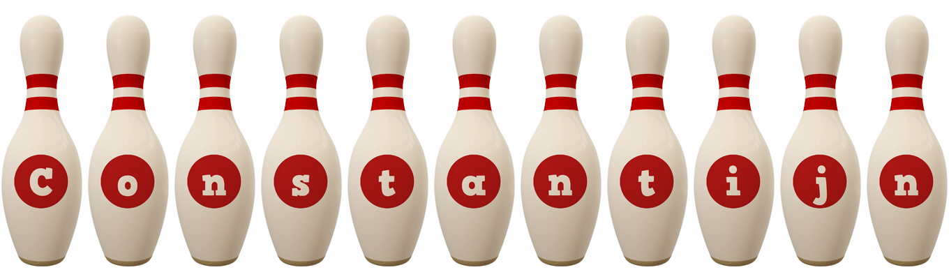 Constantijn bowling-pin logo