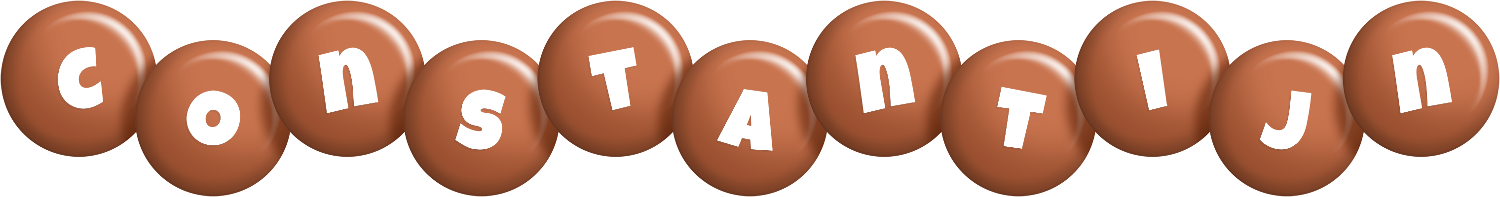 Constantijn candy-brown logo