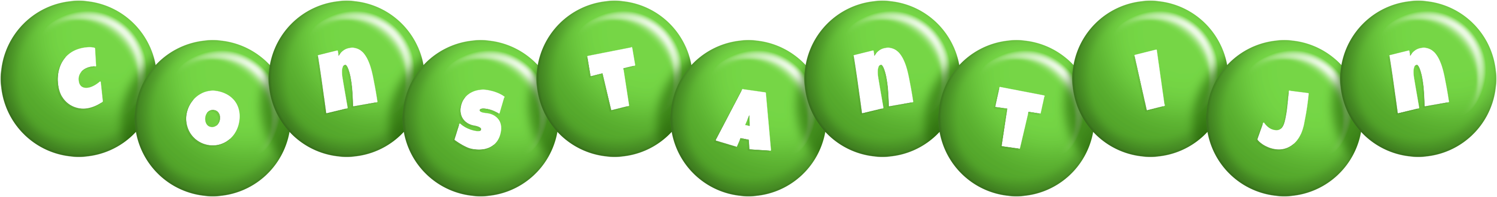 Constantijn candy-green logo