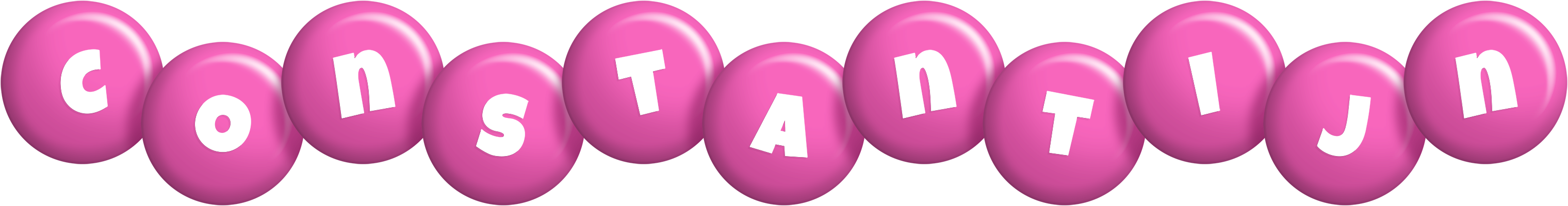 Constantijn candy-pink logo
