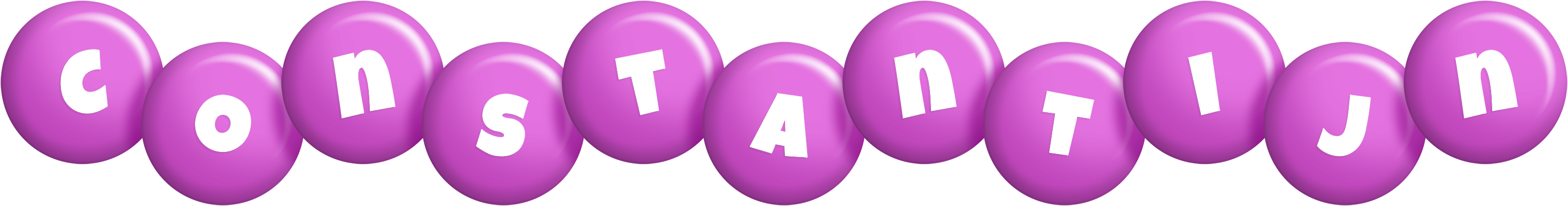 Constantijn candy-purple logo