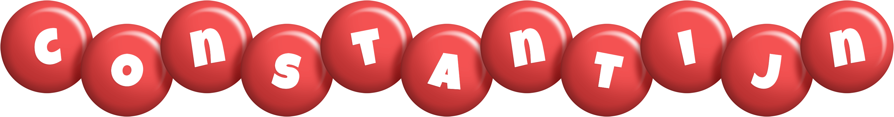 Constantijn candy-red logo