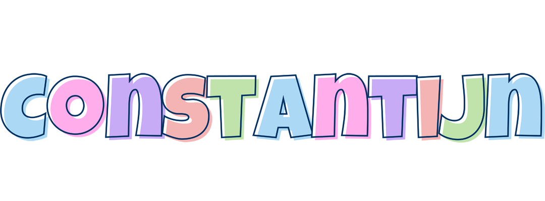 Constantijn pastel logo