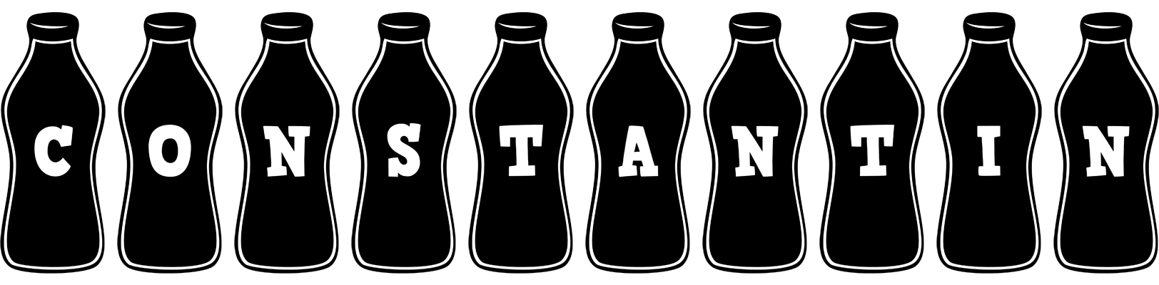 Constantin bottle logo