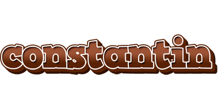 Constantin brownie logo