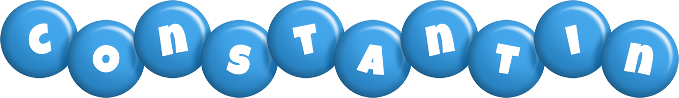 Constantin candy-blue logo