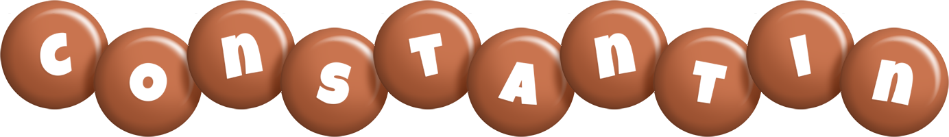 Constantin candy-brown logo