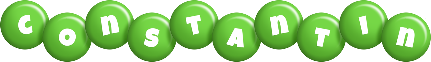 Constantin candy-green logo