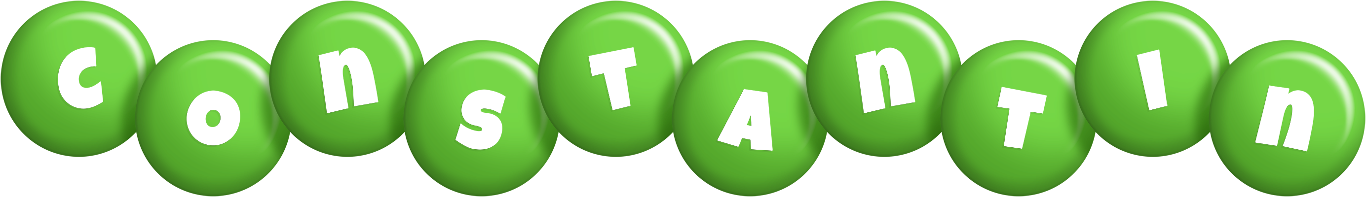 Constantin candy-green logo