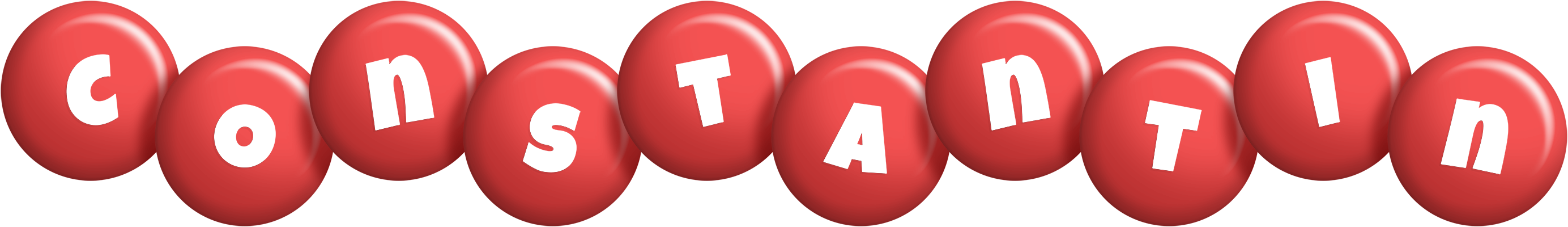 Constantin candy-red logo