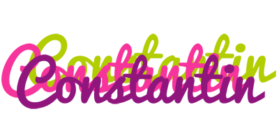 Constantin flowers logo