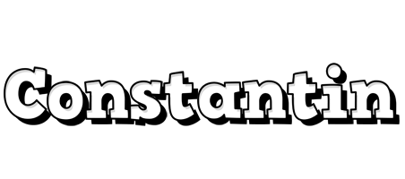 Constantin snowing logo