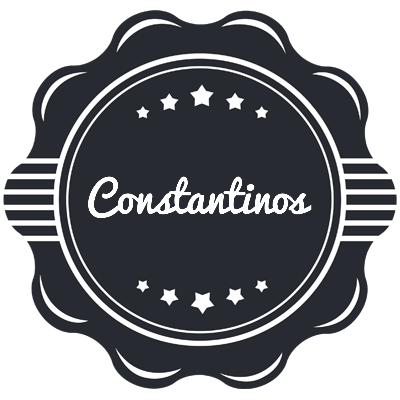 Constantinos badge logo