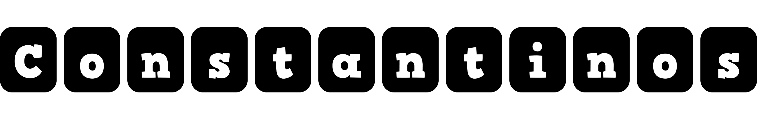 Constantinos box logo